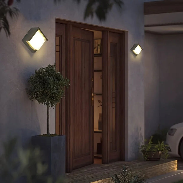 Gravelle™ – Elegante Buitenlamp met Warmtefunctie