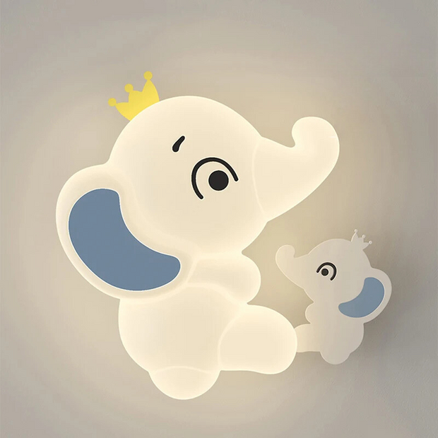 Bélo™ LED Wandlamp – Olifantlamp met Instelbare Verlichting Voor Kinderkamer