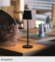Auralite™ | Stijlvolle Draadloze Dimbare Tafellamp