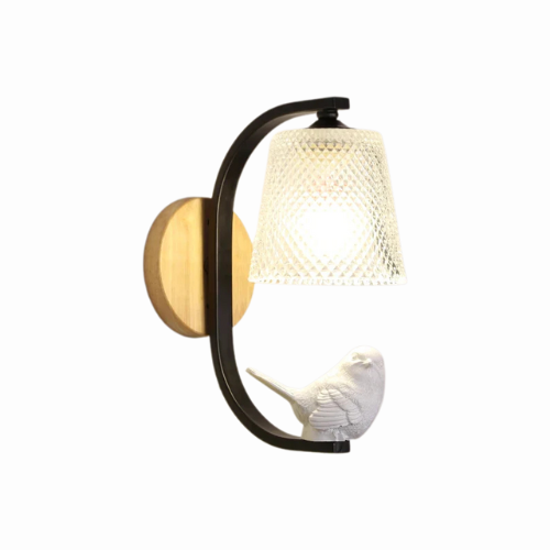 Hirune™ – Designlamp met Vogelsilhouet