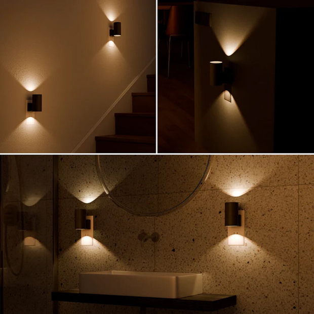 Lumeva™ | Draadloze Wandverlichting Met Ingebouwde Lichtsensor