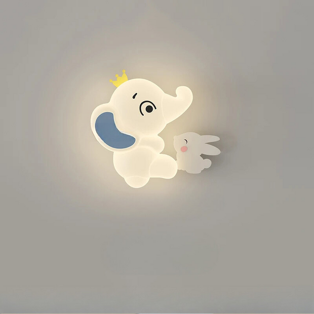 Bélo™ LED Wandlamp – Olifantlamp met Instelbare Verlichting Voor Kinderkamer