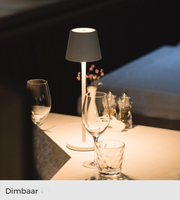 Auralite™ | Stijlvolle Draadloze Dimbare Tafellamp