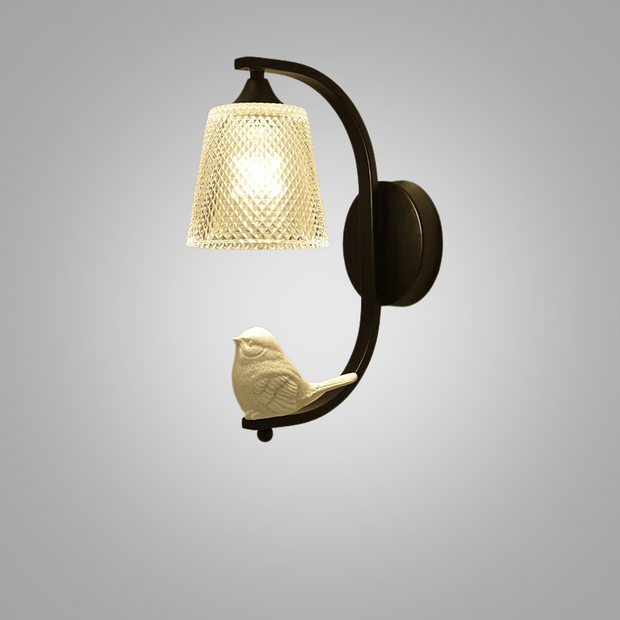 Hirune™ – Designlamp met Vogelsilhouet