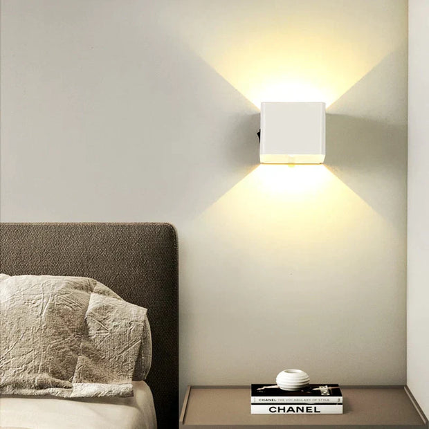 RadiantCube™ |  Luxe draadloze wandlamp