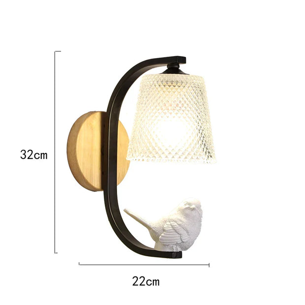 Hirune™ – Designlamp met Vogelsilhouet