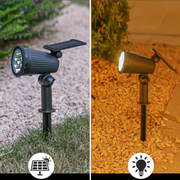 Tivon™ | Luxe draadloze grondspot met solar techniek