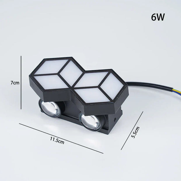 AeroShield - Weerbestendige LED Wandlamp