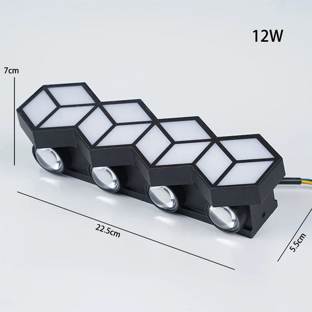 AeroShield - Weerbestendige LED Wandlamp