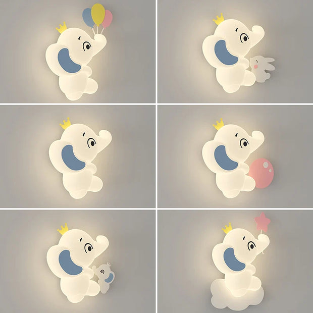 Bélo™ LED Wandlamp – Olifantlamp met Instelbare Verlichting Voor Kinderkamer