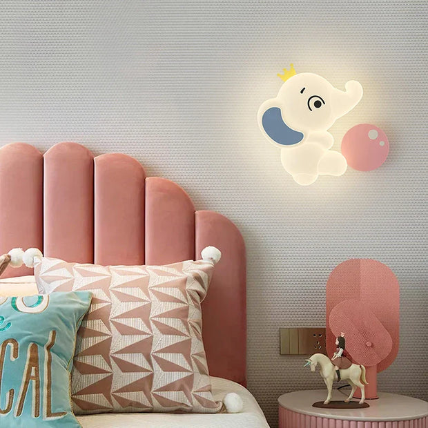 Bélo™ LED Wandlamp – Olifantlamp met Instelbare Verlichting Voor Kinderkamer