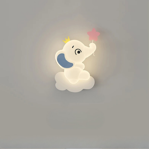 Bélo™ LED Wandlamp – Olifantlamp met Instelbare Verlichting Voor Kinderkamer