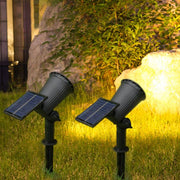 Tivon™ | Luxe draadloze grondspot met solar techniek