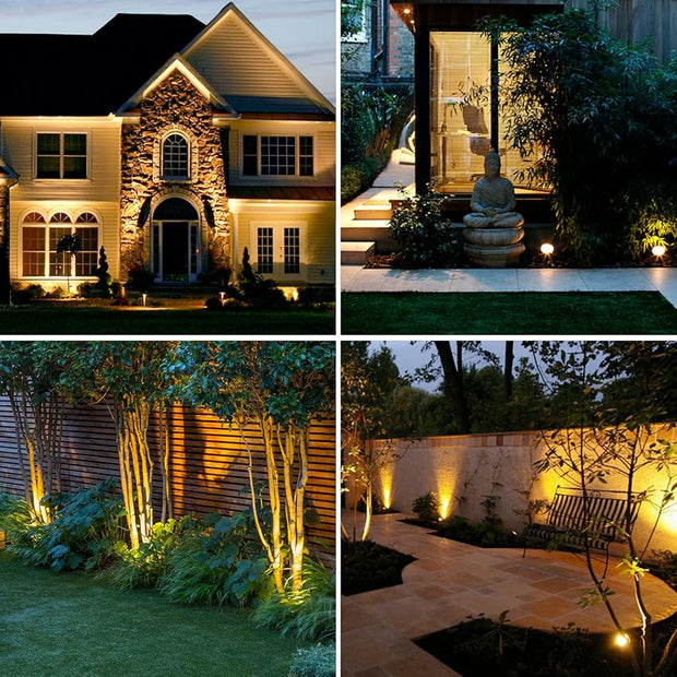 Tivon™ | Luxe draadloze grondspot met solar techniek