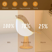 LumiBird™ | Draadloze Vogellamp met Touchbediening