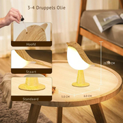 LumiBird™ | Draadloze Vogellamp met Touchbediening